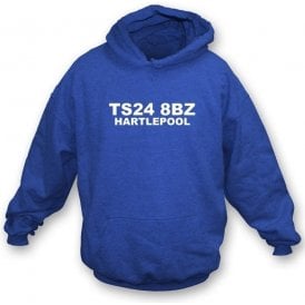 TS24 8BZ Hartlepool Hooded Sweatshirt (Hartlepool United)
