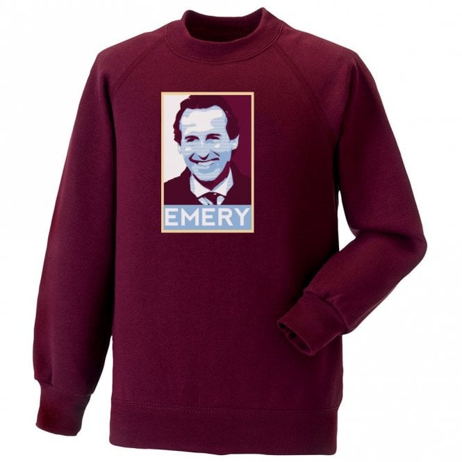Unai Emery - Hope Poster (Aston Villa Influenced) Organic Sweatshirt