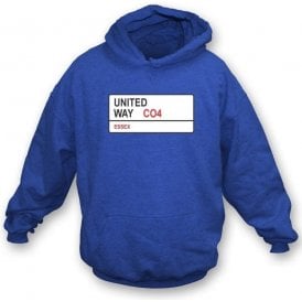 United Way CO4 Hooded Sweatshirt (Colchester United)
