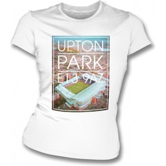 Upton Park E13 9AZ (West Ham) Womens Slimfit T-Shirt