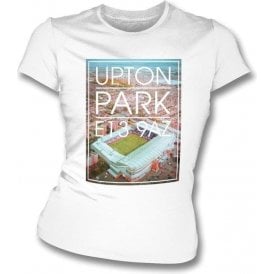 Upton Park E13 9AZ (West Ham) Womens Slimfit T-Shirt