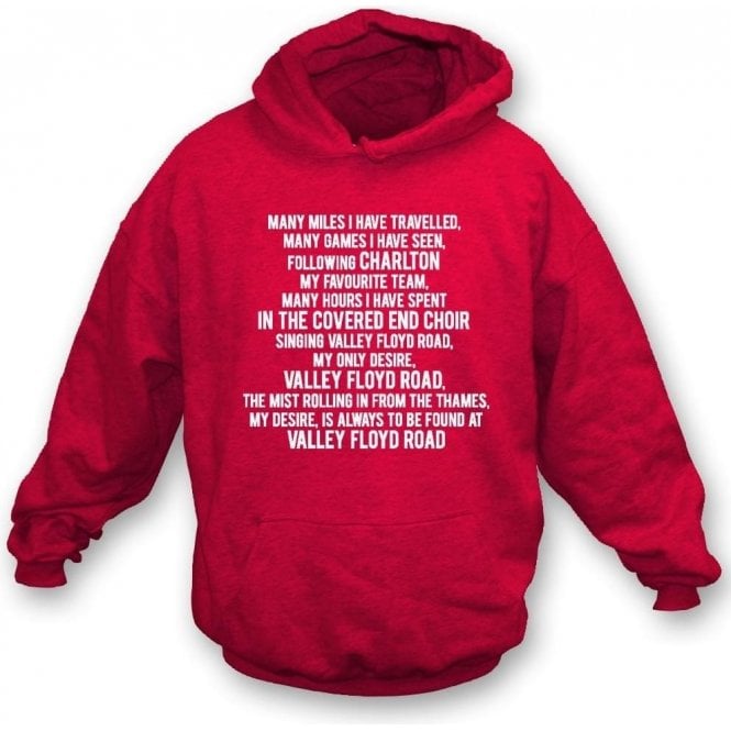 Valley Floyd Road (Charlton Athletic) Hooded Sweatshirt