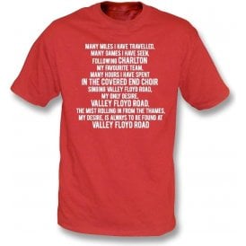 Valley Floyd Road (Charlton Athletic) T-Shirt
