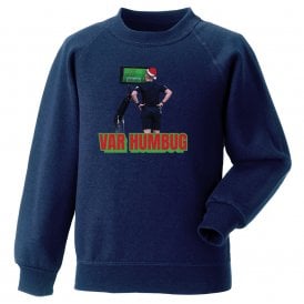 VAR Humbug Navy Blue Christmas Jumper
