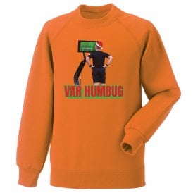 VAR Humbug Orange Christmas Jumper