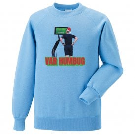 VAR Humbug Sky Blue Christmas Jumper