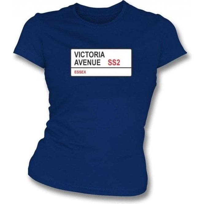 Victoria Avenue SS2 Women's Slimfit T-Shirt (Southend United)
