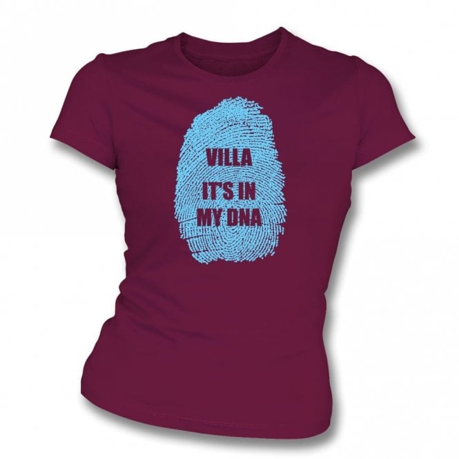 Villa - It's In My DNA Organic Womens Slim Fit T-Shirt