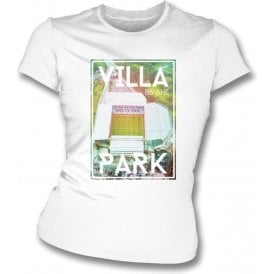 Villa Park B6 6HE (Aston Villa) Womens Slimfit T-Shirt