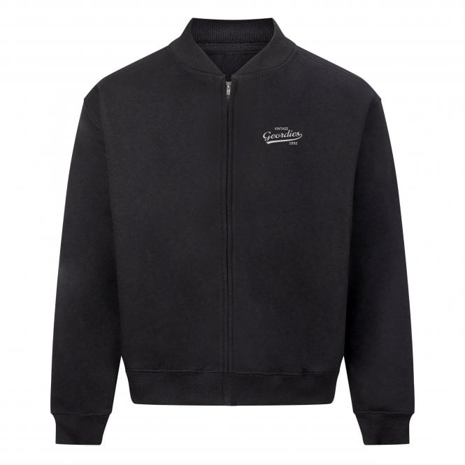 Vintage Geordies (Newcastle United Influenced) Heavyweight Embroidered Bomber Sweatshirt
