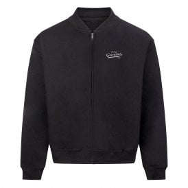 Vintage Geordies (Newcastle United Influenced) Heavyweight Embroidered Bomber Sweatshirt