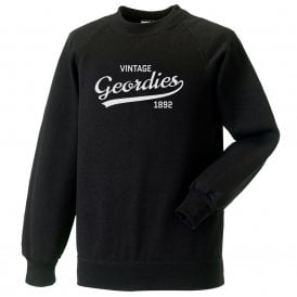 Vintage Geordies (Newcastle United Influenced) Kids Sweatshirt