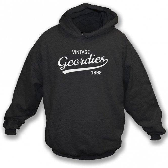 Vintage Geordies (Newcastle United Influenced) Organic Hooded Sweatshirt
