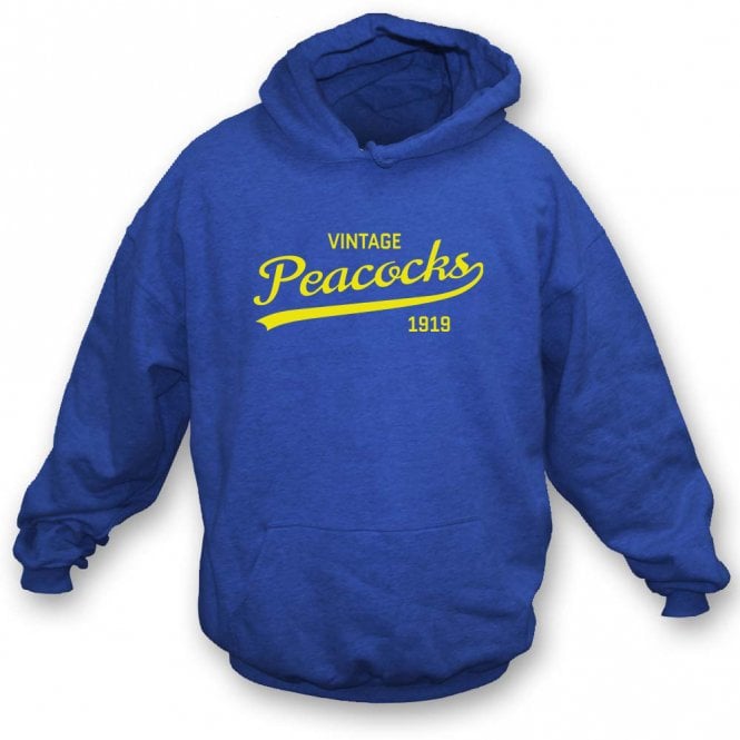 Vintage Peacocks (Leeds Influenced) Kids Hooded Sweatshirt