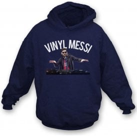 Vinyl Messi (Barcelona) Hooded Sweatshirt