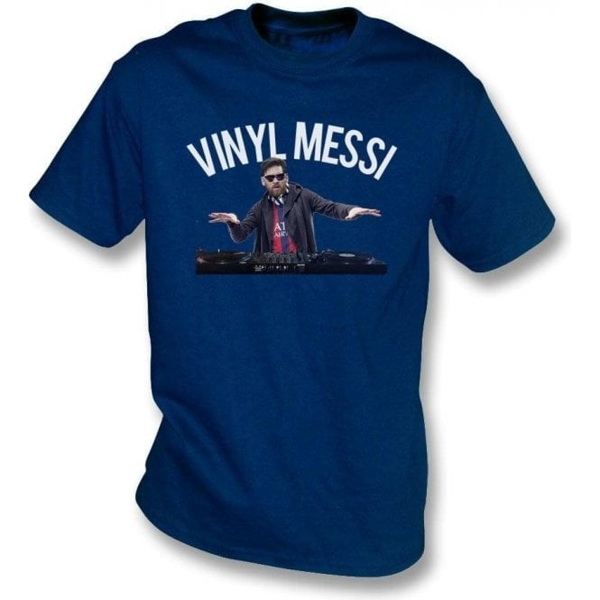 Vinyl Messi (Barcelona) Kids T-Shirt