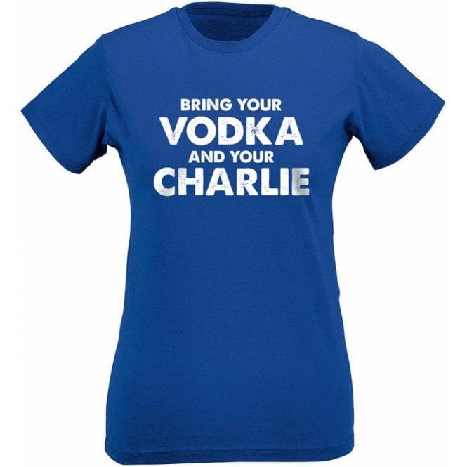 Vodka & Charlie - Jamie Vardy (Leicester City) Womens Slim Fit T-Shirt
