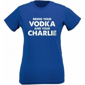 Vodka & Charlie - Jamie Vardy (Leicester City) Womens Slim Fit T-Shirt