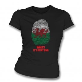 Wales - It's In My DNA Womens Slim Fit T-Shirt