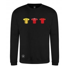Wales Retro Football Kits (True Colours Collab) Organic Sweatshirt