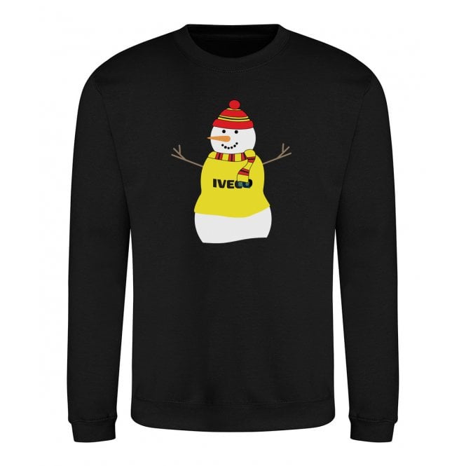 Watford Influenced Snowman Christmas Jumper