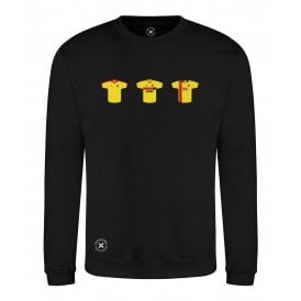 Watford Retro Football Kits (True Colours Collab) Organic Sweatshirt