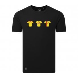 Watford Retro Football Kits (True Colours Collab) Organic T-Shirt