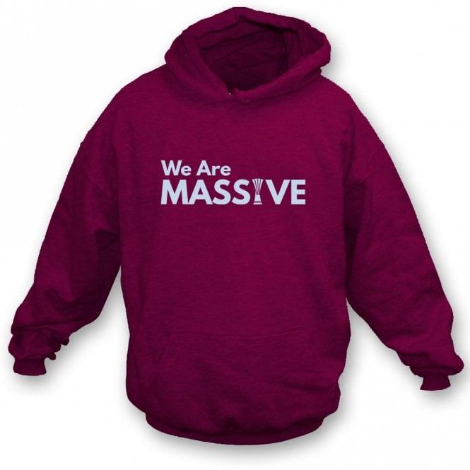 We Are Massive (West Ham Europa Conference League 2023) Kids Hooded Sweatshirt