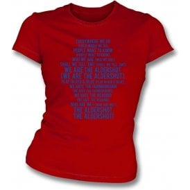 We Are The Aldershot Womens Slim Fit T-Shirt