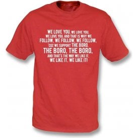 We Love You (Stevenage) Kids T-Shirt