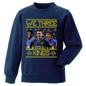 We Three Kings (AFC Wimbledon Influenced) Kids Christmas Jumper