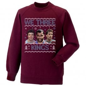 We Three Kings (Aston Villa Influenced) Kids Christmas Jumper