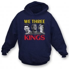 We Three Kings (Barcelona Influenced) Regular Design Hooded Sweatshirt