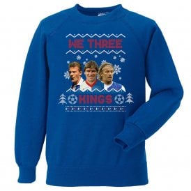 We Three Kings (Blackburn Influenced) Kids Christmas Jumper