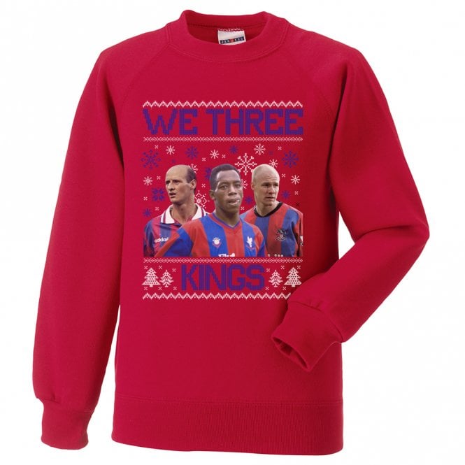 We Three Kings (Crystal Palace Influenced) Kids Christmas Jumper