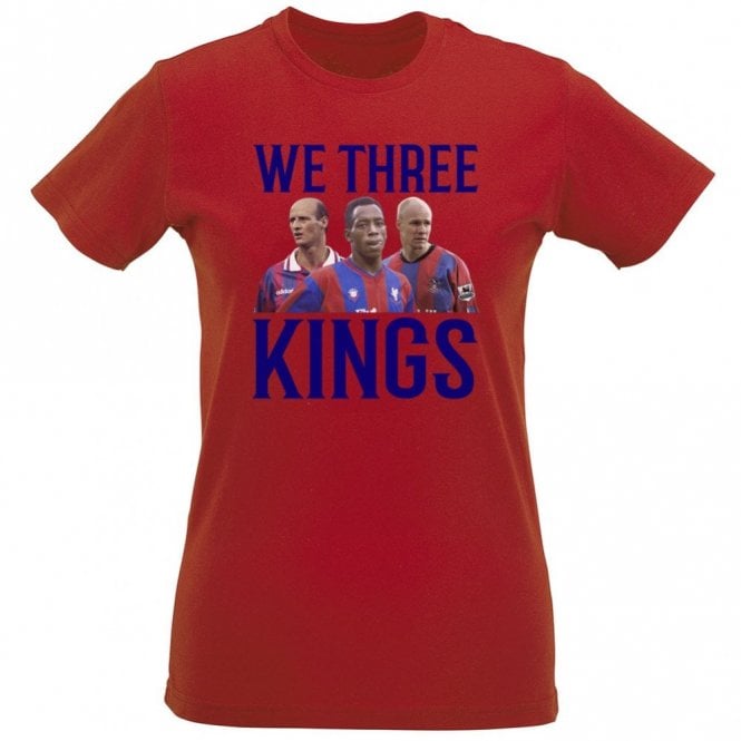 We Three Kings (Crystal Palace Influenced) Regular Design Organic Womens Slim Fit T-Shirt