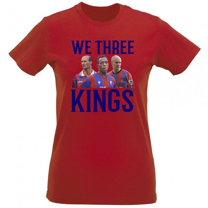 We Three Kings (Crystal Palace Influenced) Regular Design Womens Slim Fit T-Shirt