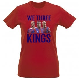 We Three Kings (Crystal Palace Influenced) Regular Design Womens Slim Fit T-Shirt