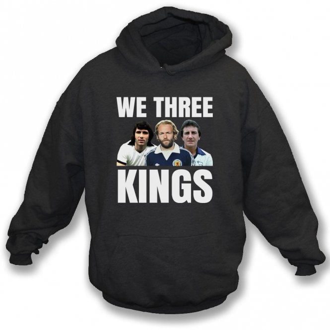 We Three Kings (Derby Influenced) Regular Design Organic Hooded Sweatshirt