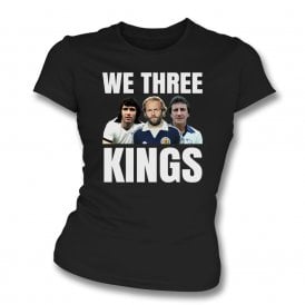 We Three Kings (Derby Influenced) Regular Design Womens Slim Fit T-Shirt