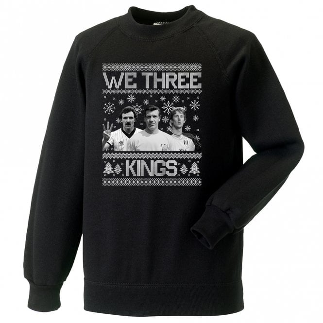 We Three Kings (Fulham Influenced) Kids Christmas Jumper