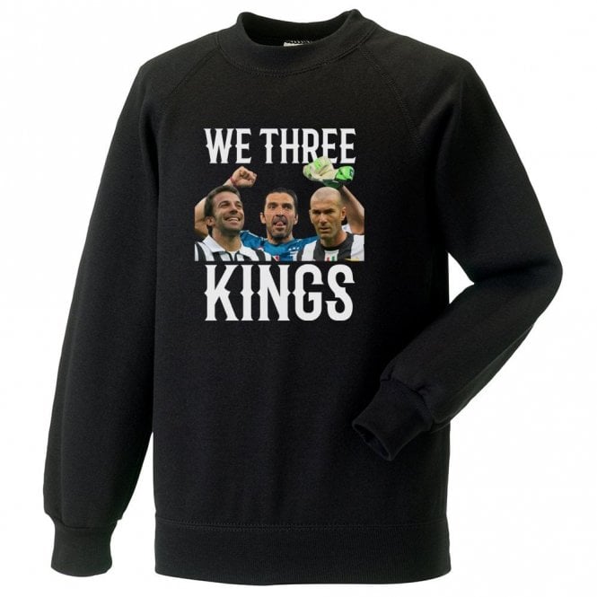 We Three Kings (Juventus Influenced) Regular Design Organic Sweatshirt