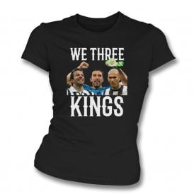 We Three Kings (Juventus Influenced) Regular Design Womens Slim Fit T-Shirt