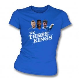 We Three Kings (Leicester Influenced) Regular Design Womens Slim Fit T-Shirt