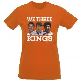 We Three Kings (Luton Influenced) Regular Design Womens Slim Fit T-Shirt