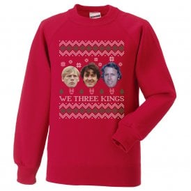 We Three Kings (Nottingham Forest Influenced) Kids Christmas Jumper
