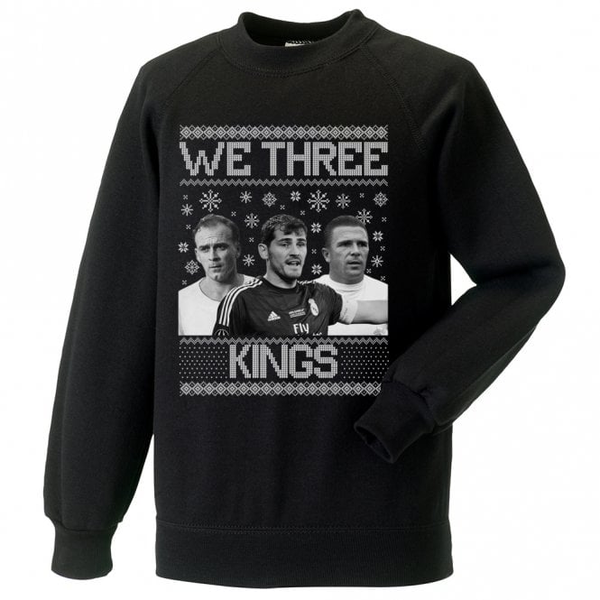 We Three Kings (Real Madrid Influenced) Kids Christmas Jumper