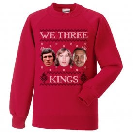 We Three Kings (Sheffield United Influenced) Kids Christmas Jumper