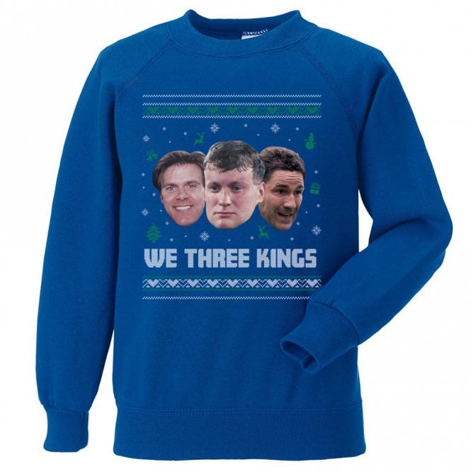 We Three Kings (Sheffield Wednesday Influenced) Kids Christmas Jumper