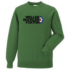 Weller Buckler Foxton (The Jam Influenced) Mod Target Organic Sweatshirt